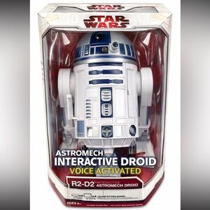 Star Wars R2-D2 Voice Activated Droid - Rolls Dances Lights Holds Your Beer! 1:1